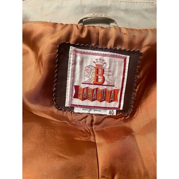 Baracuta Classic Long Trench Coat Size L - Picture 10 of 13